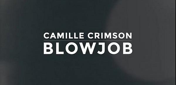  Camille Crimson (Chloe Morgane) - Giving you an Amazing Sensual Blowjob